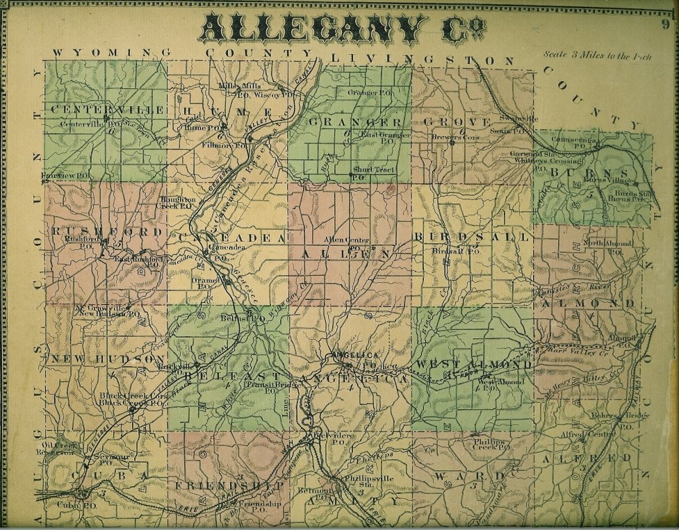 Allegany County Atlas Allegany County Historical Society Gallery